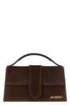 the jacquemus le grand bambino handbag is distinguished by a rigorously struct
