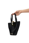 le petit bambola mini bucket bag in smooth leather