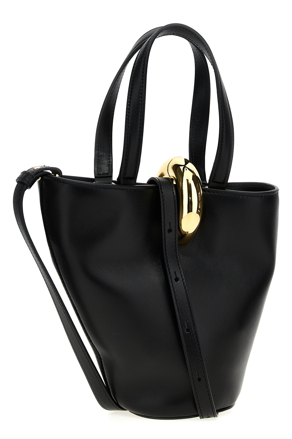 le petit bambola mini bucket bag in smooth leather