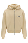 le hoodie grip gros grain cotton hoodie