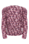 zarga stretch silk blouse