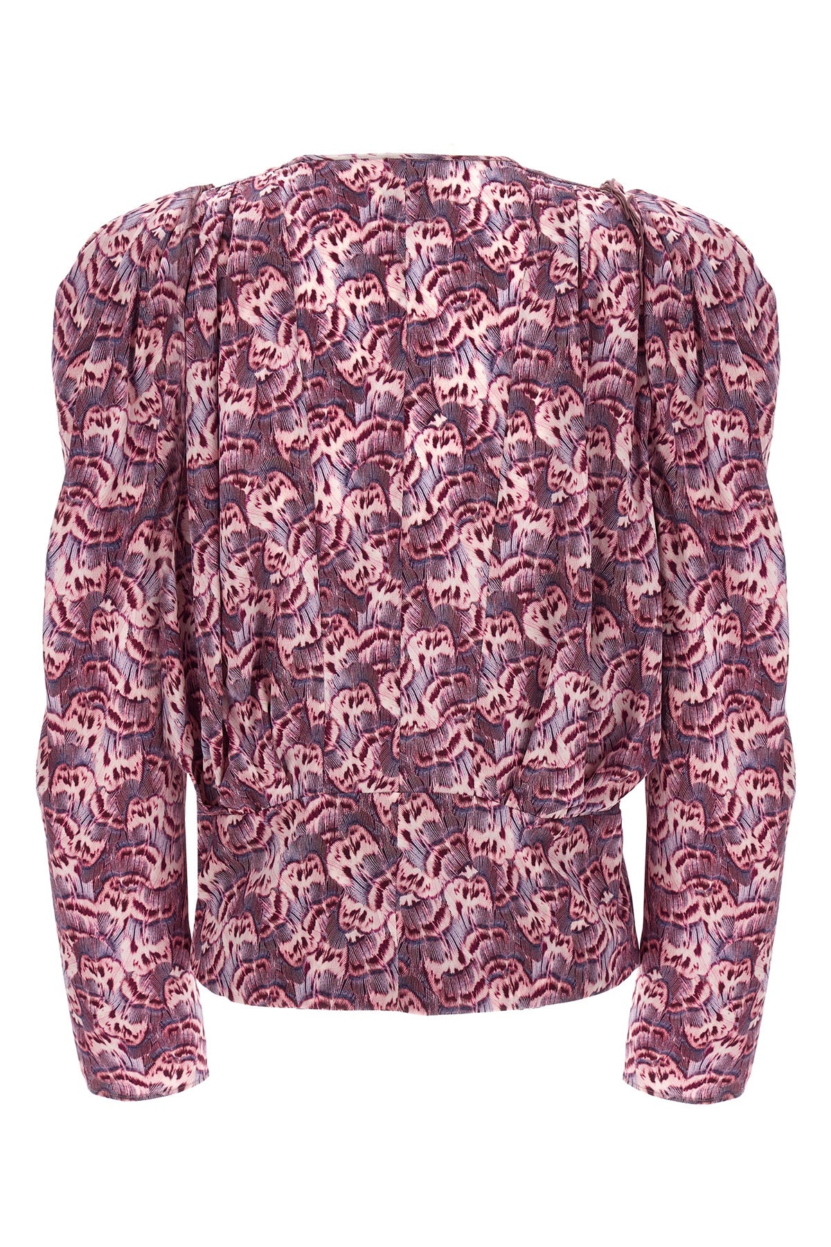 zarga stretch silk blouse