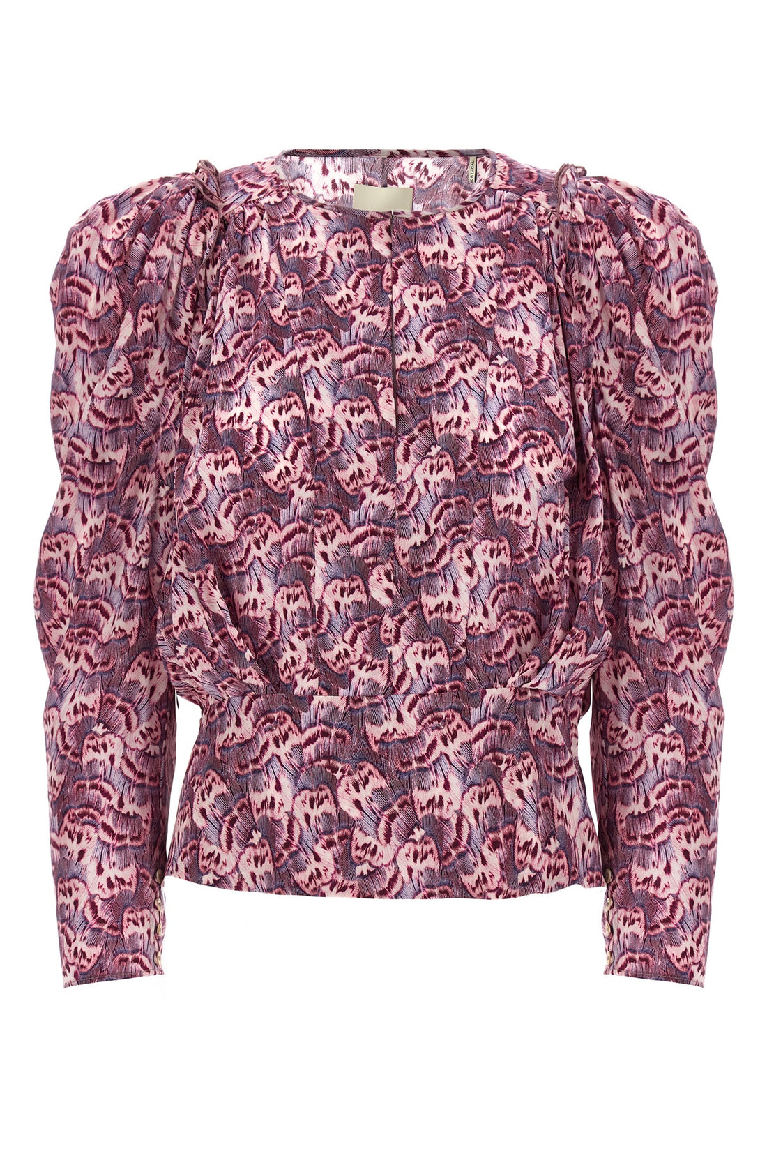 ISABEL MARANT 38 zarga stretch silk blouse