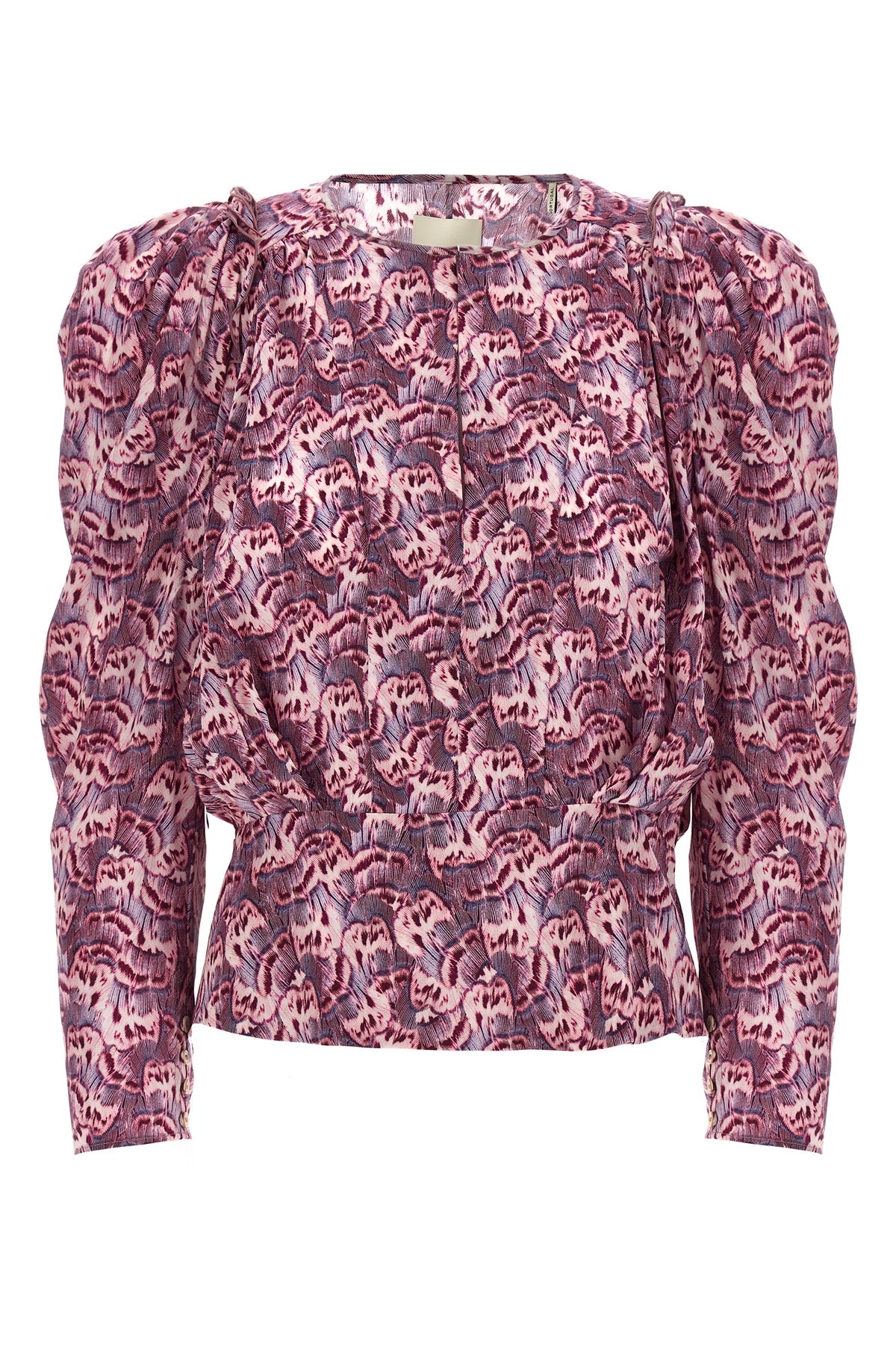 zarga stretch silk blouse