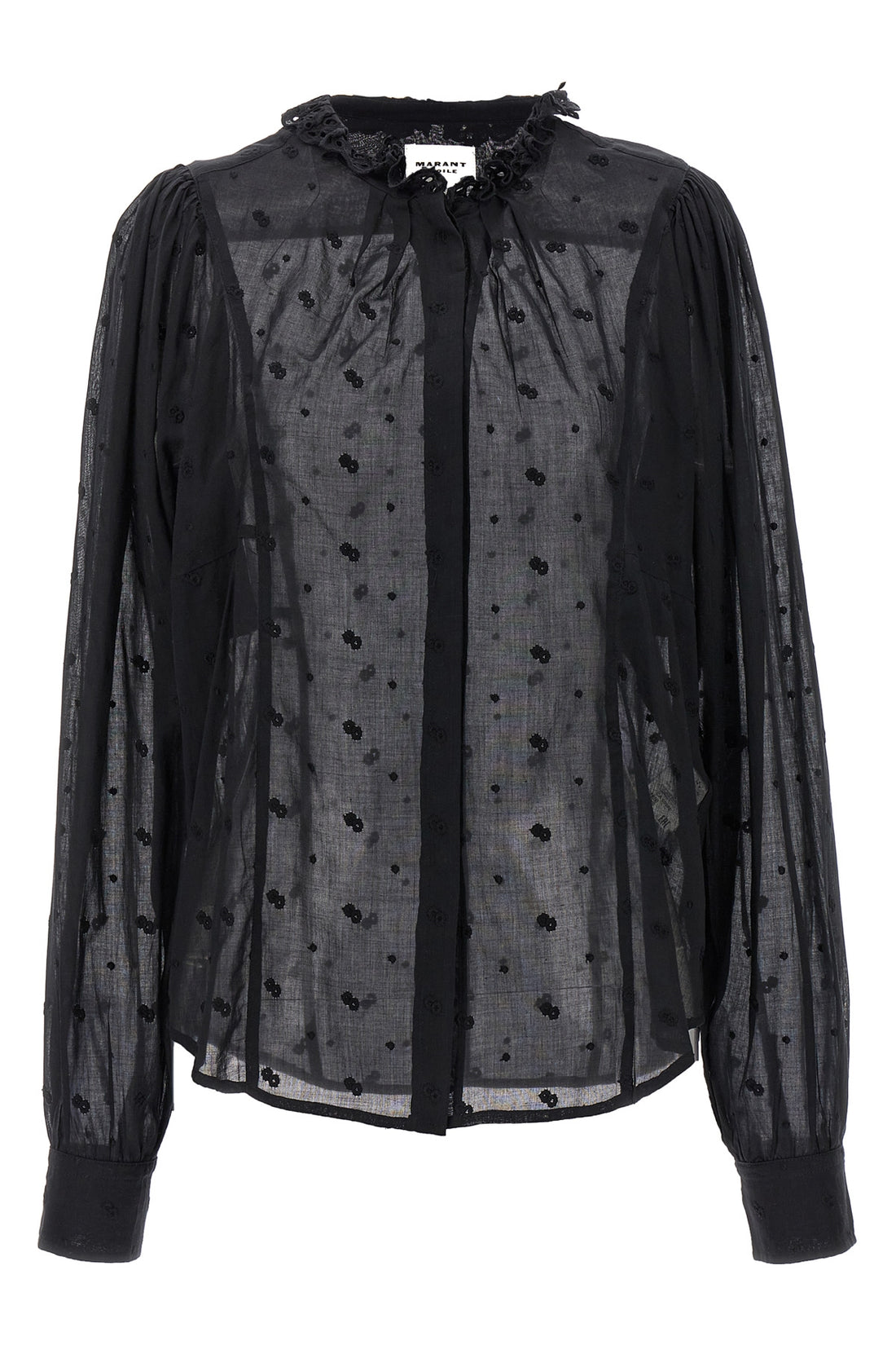 MARANT ETOILE 40 terzali cotton shirt