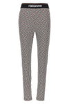 stretch fabric leggings