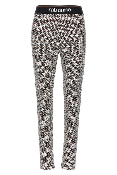 stretch fabric leggings