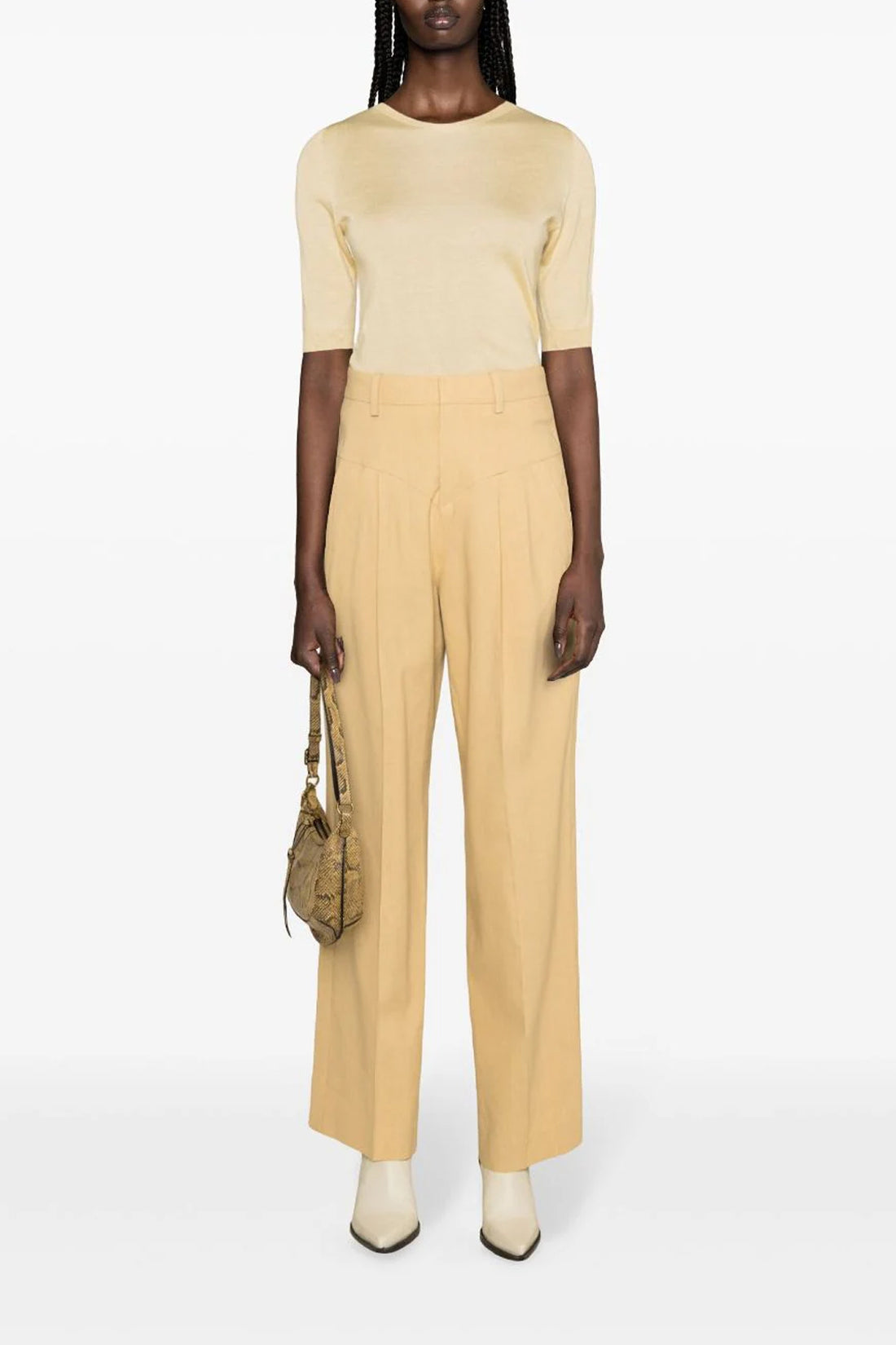 ISABEL MARANT 38 staya viscose blend hemp pants