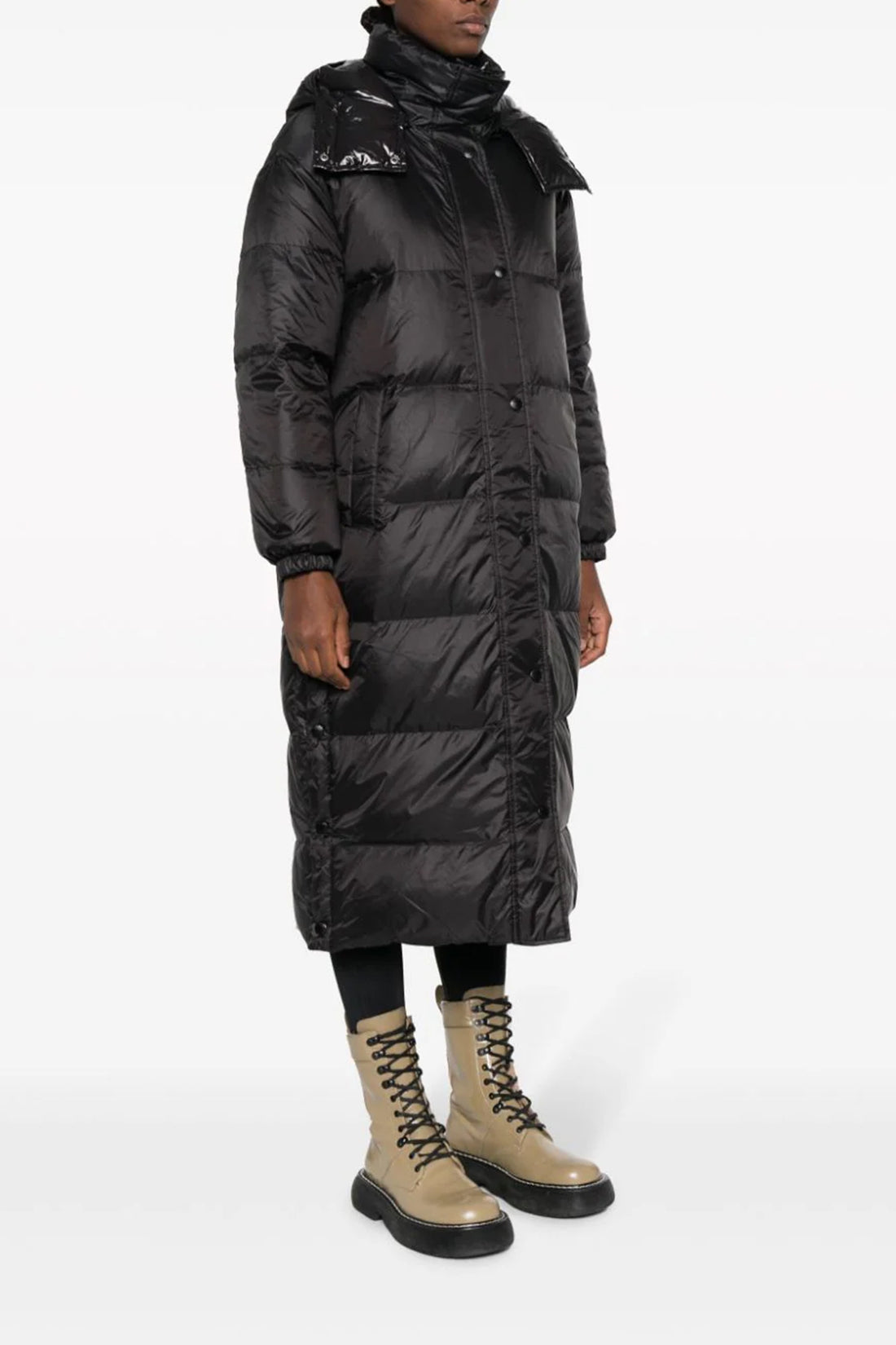 ARMY YVES SALOMON 38 doudoune nylon down coat