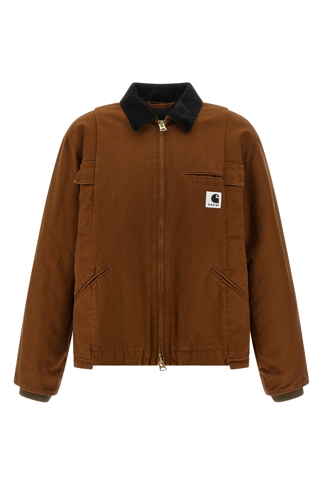 SACAI 0 sacai x carhartt wip capsule jacket in heavy cotton canvas