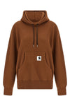 sacai x carhartt wip capsule hoodie in fleece cotton