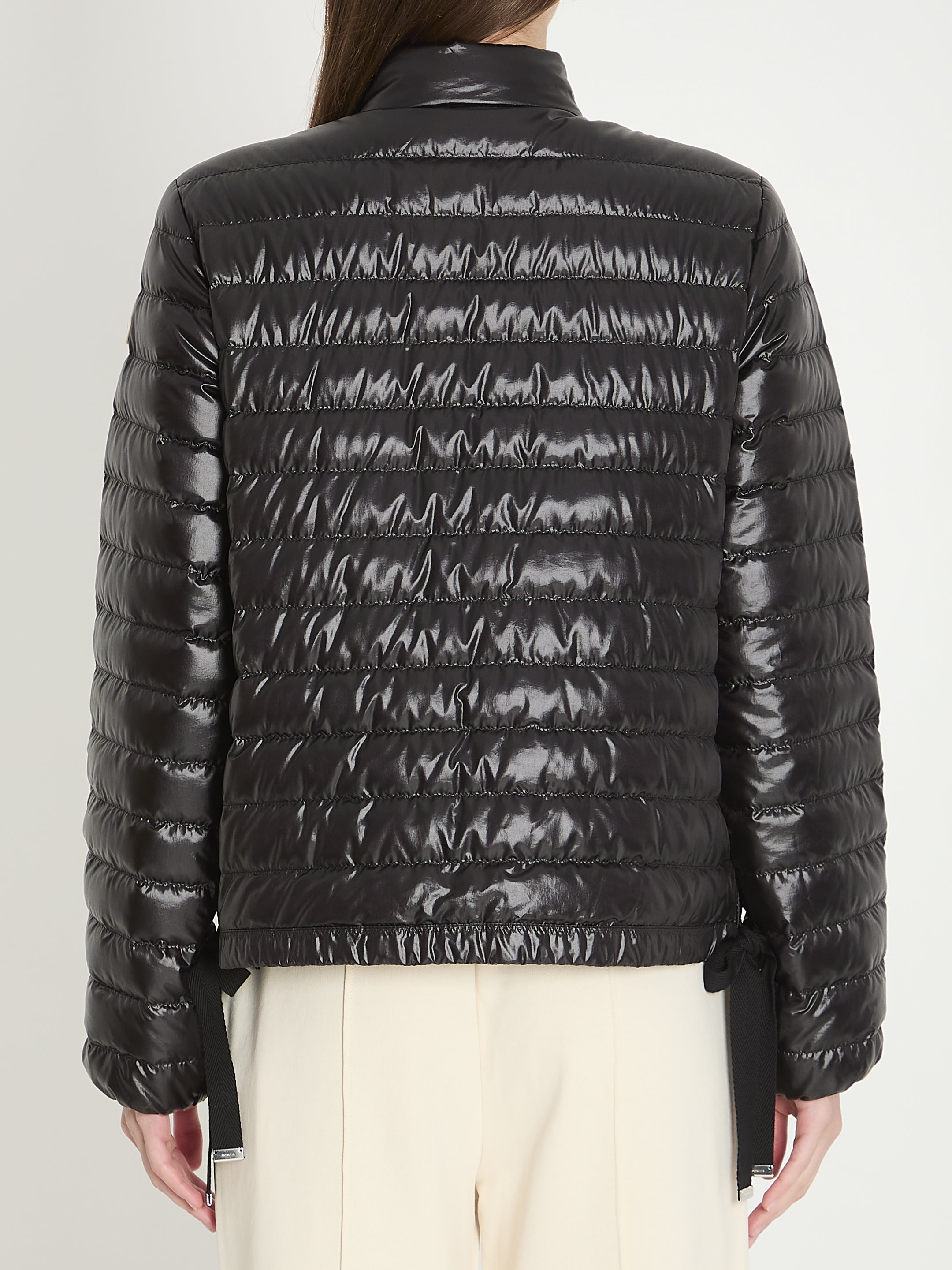 MONCLER 0 short azalee down jacket