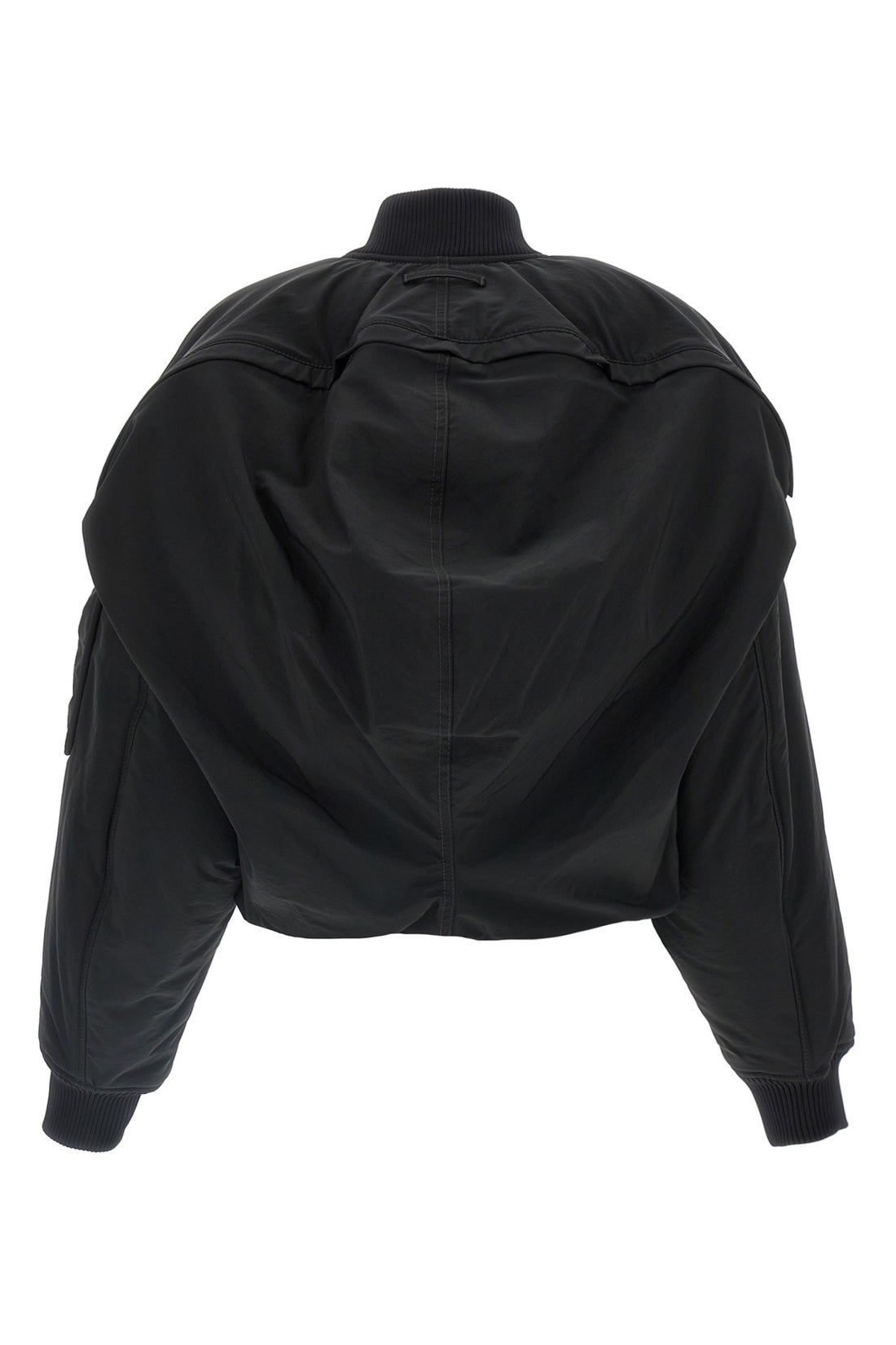 JEAN PAUL GAULTIER XS the hooded bomber padded nylon jacket