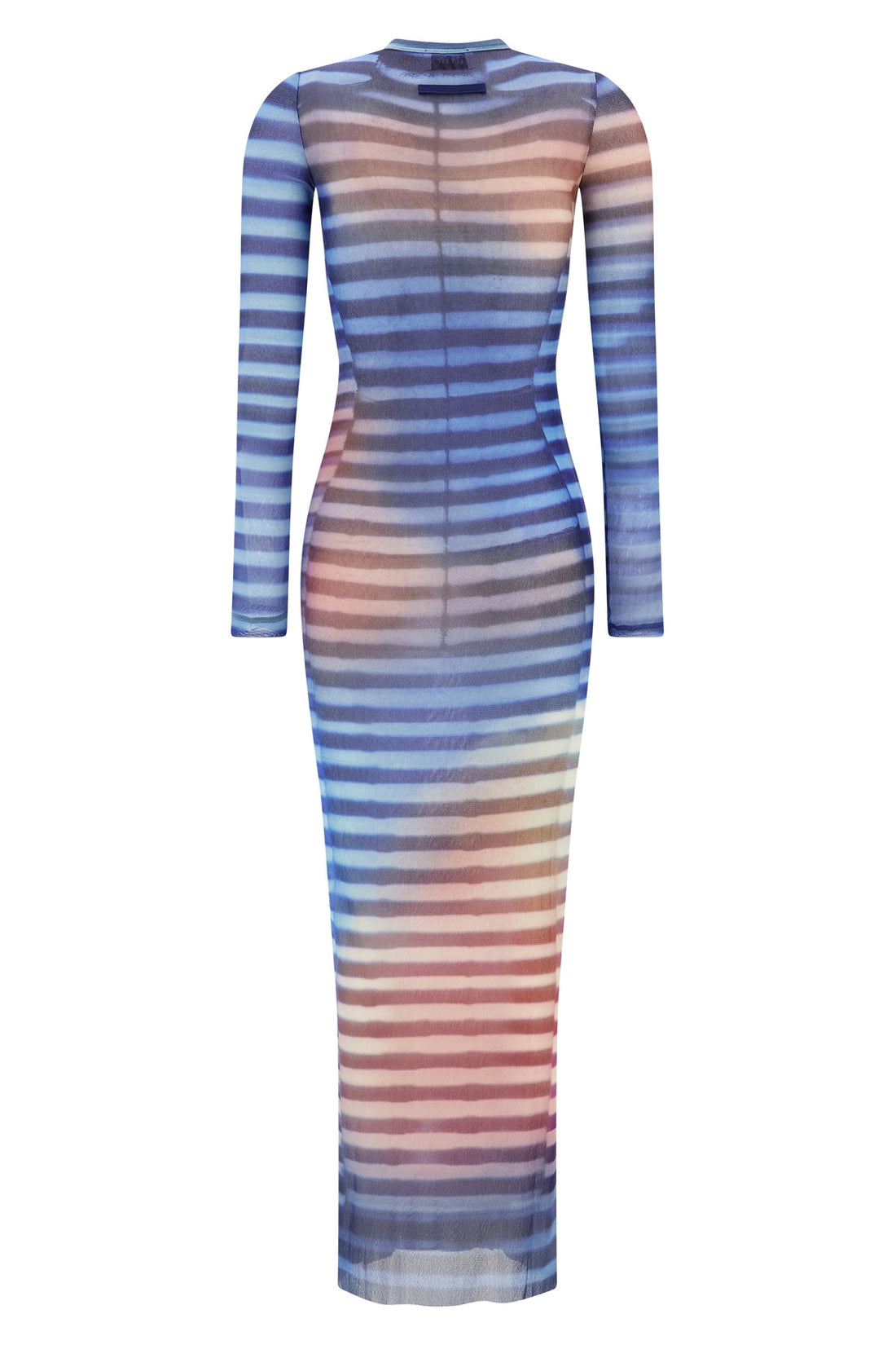 JEAN PAUL GAULTIER S long dress in stretch tulle