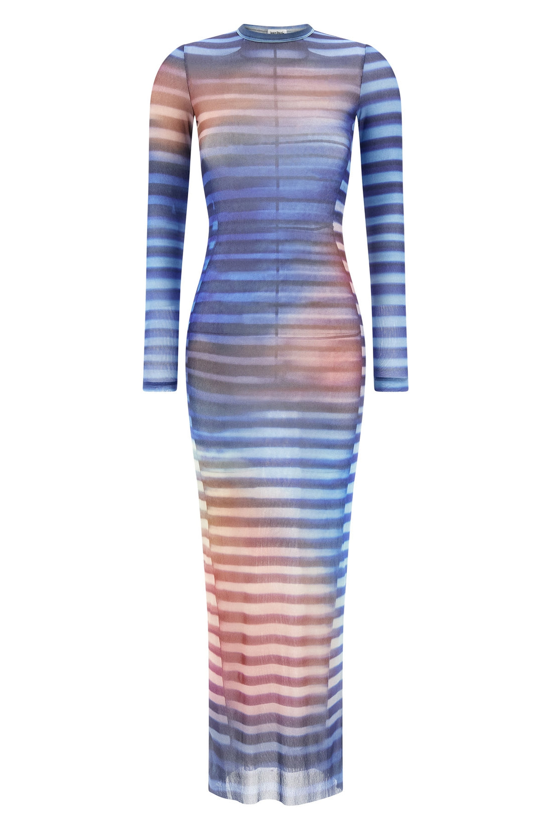 JEAN PAUL GAULTIER S long dress in stretch tulle