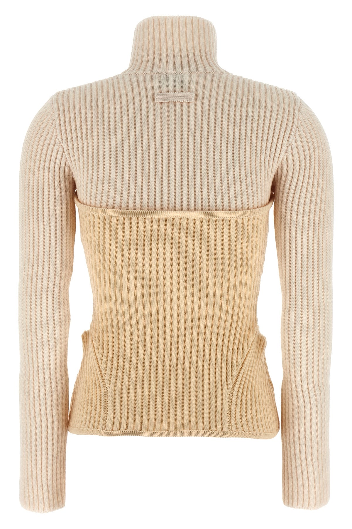 ribbed merino wool sweater