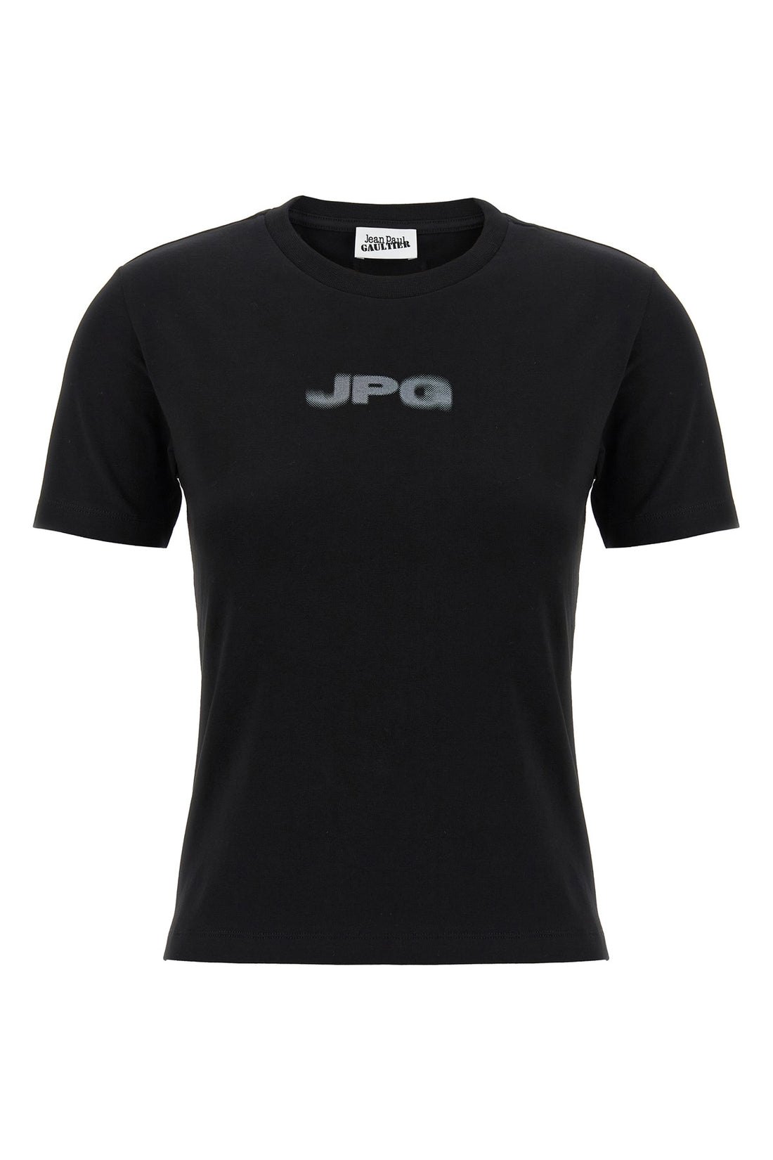JEAN PAUL GAULTIER M the black jpg baby tee cotton jersey t-shirt