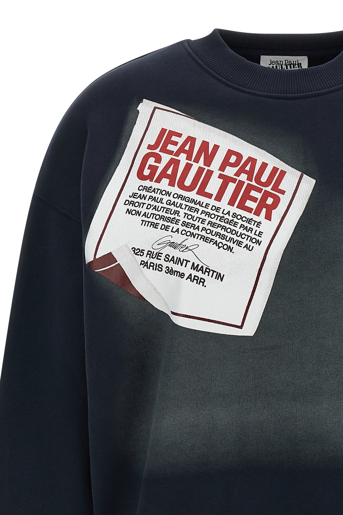 brushed cotton sweatshirt