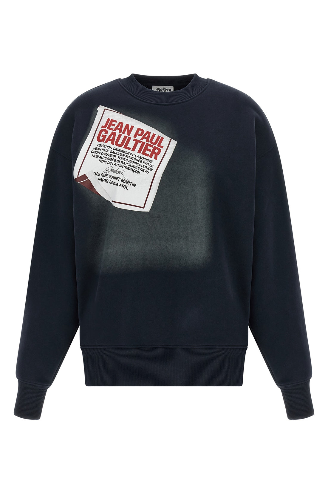 JEAN PAUL GAULTIER S brushed cotton sweatshirt