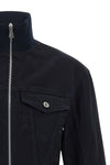 the slit denim cotton denim jacket