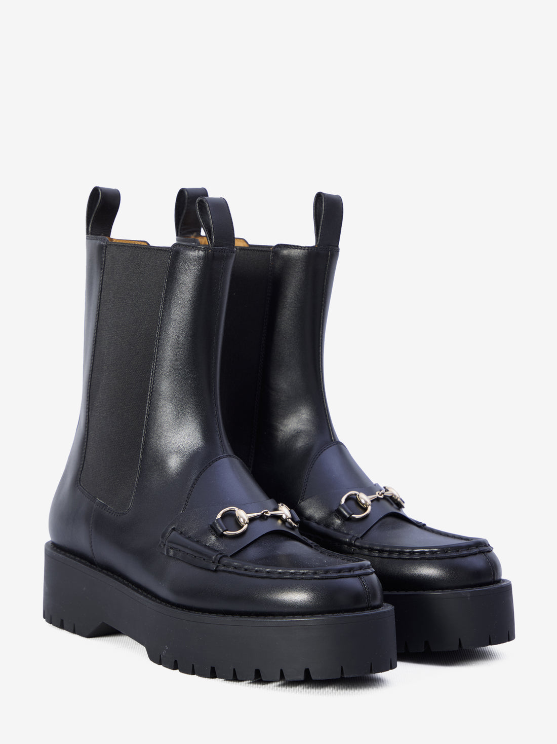 GUCCI 37 horsebit boots