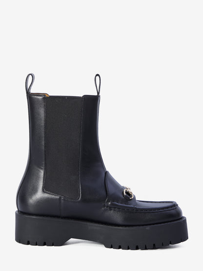 GUCCI 37 horsebit boots