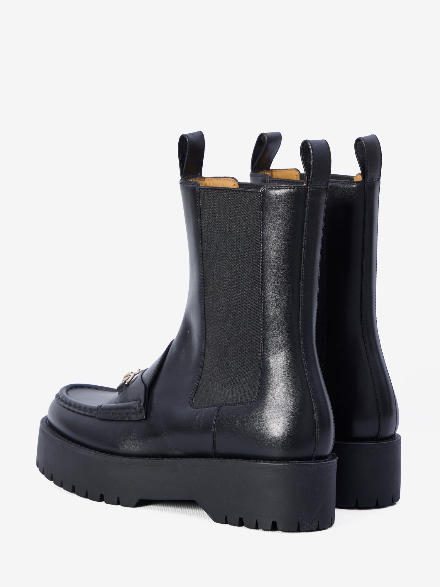 GUCCI 37 horsebit boots