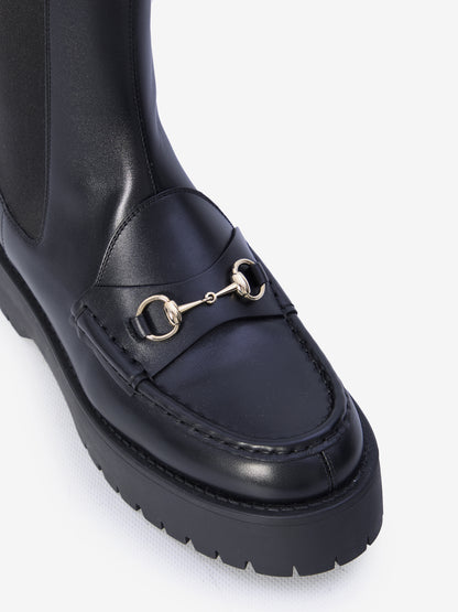 GUCCI 37 horsebit boots