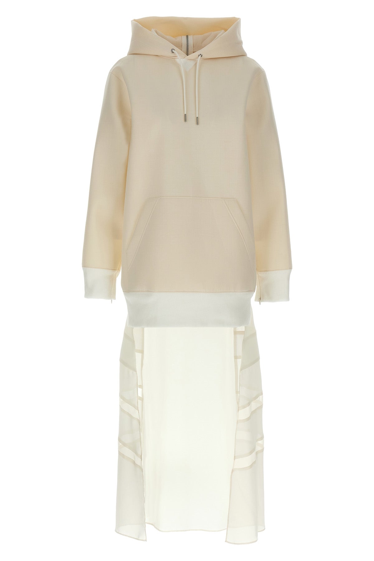 suiting bonding mix wool blend dress