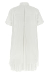mini dress in cotton poplin