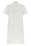 mini dress in cotton poplin