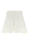 cotton denim shorts