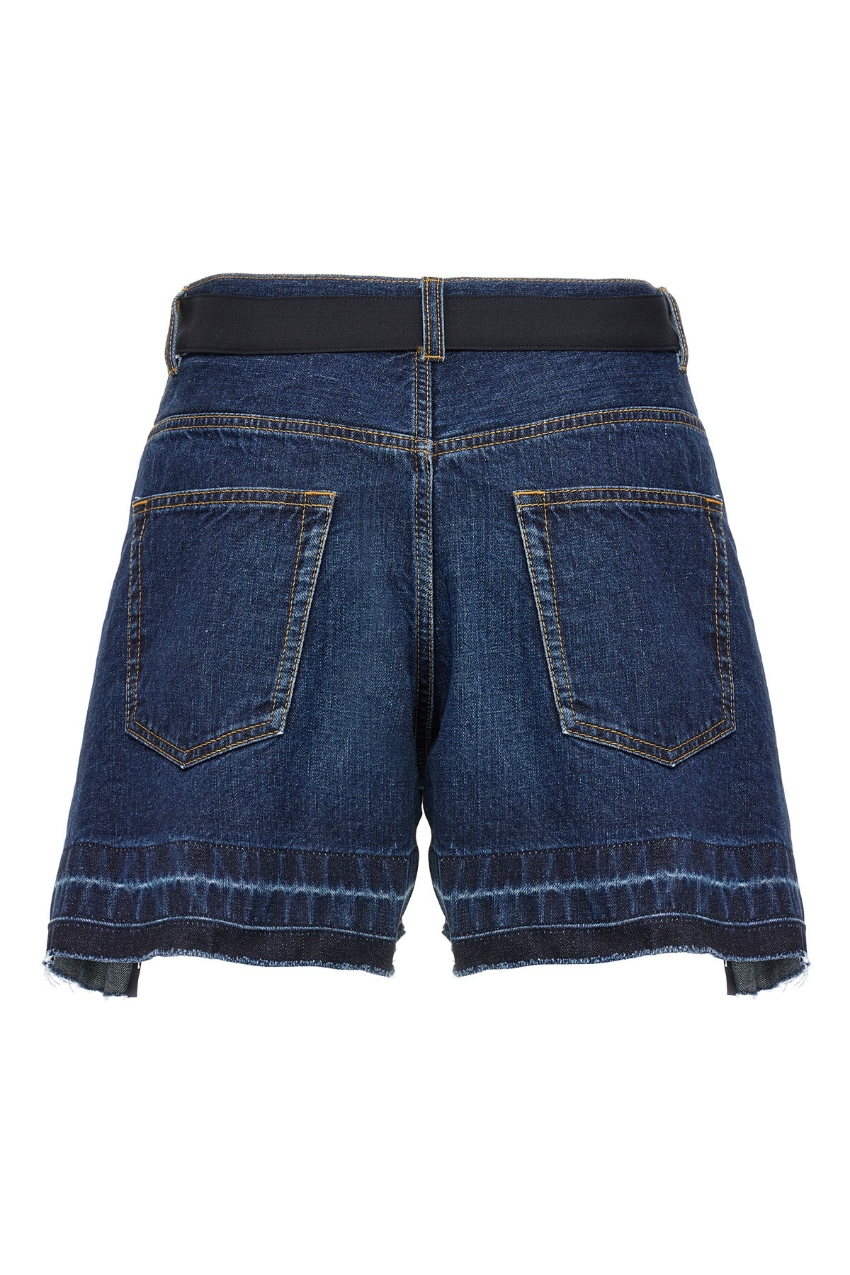 cotton denim shorts