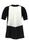 asymmetrical cotton blend sweater