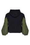 sponge cotton blend hoodie