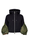 sponge cotton blend hoodie