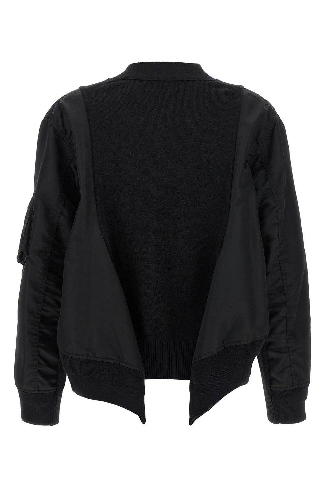 SACAI 2 wool cardigan