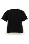 double layer cotton t-shirt