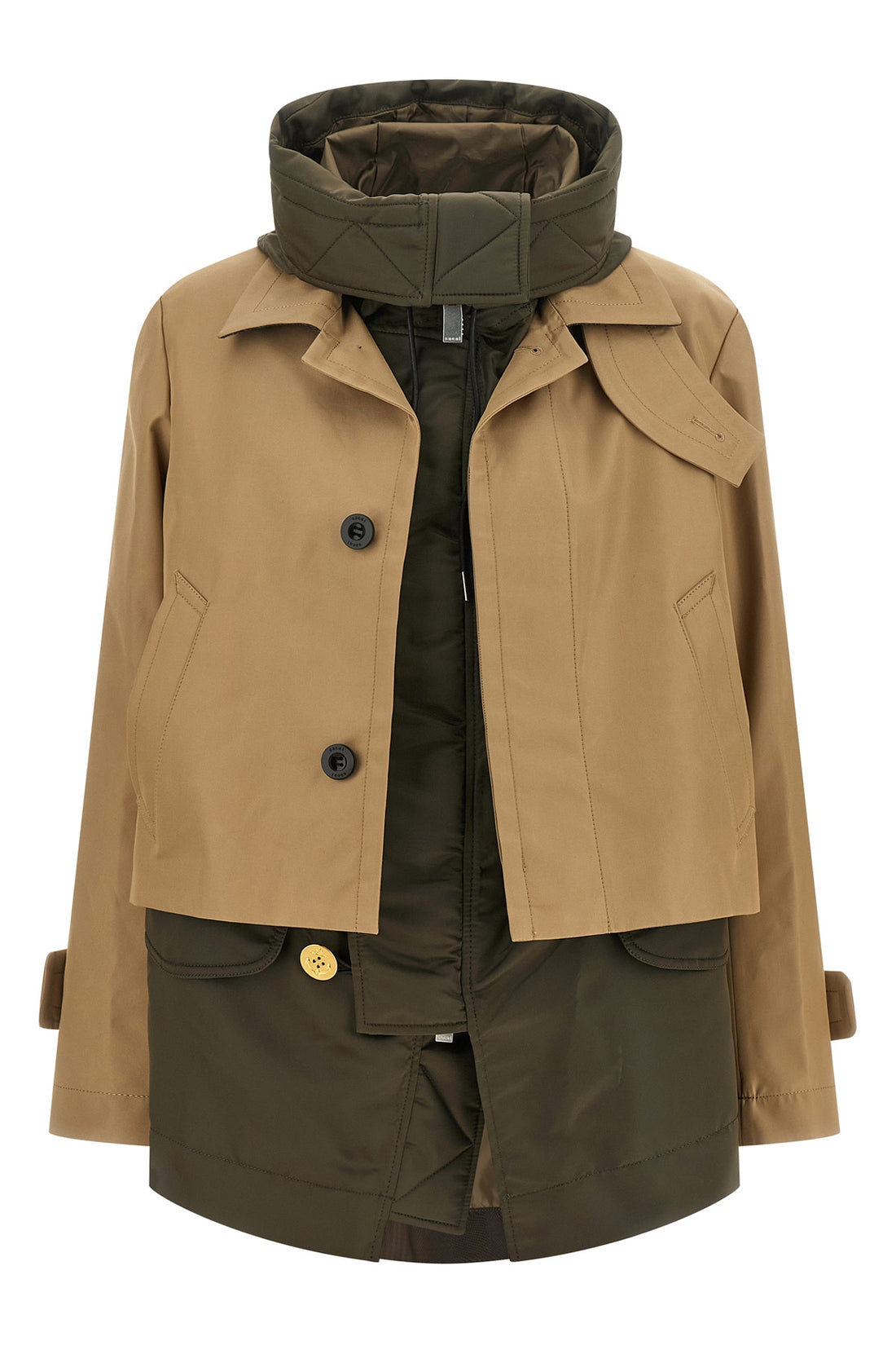 SACAI 2 double layer jacket