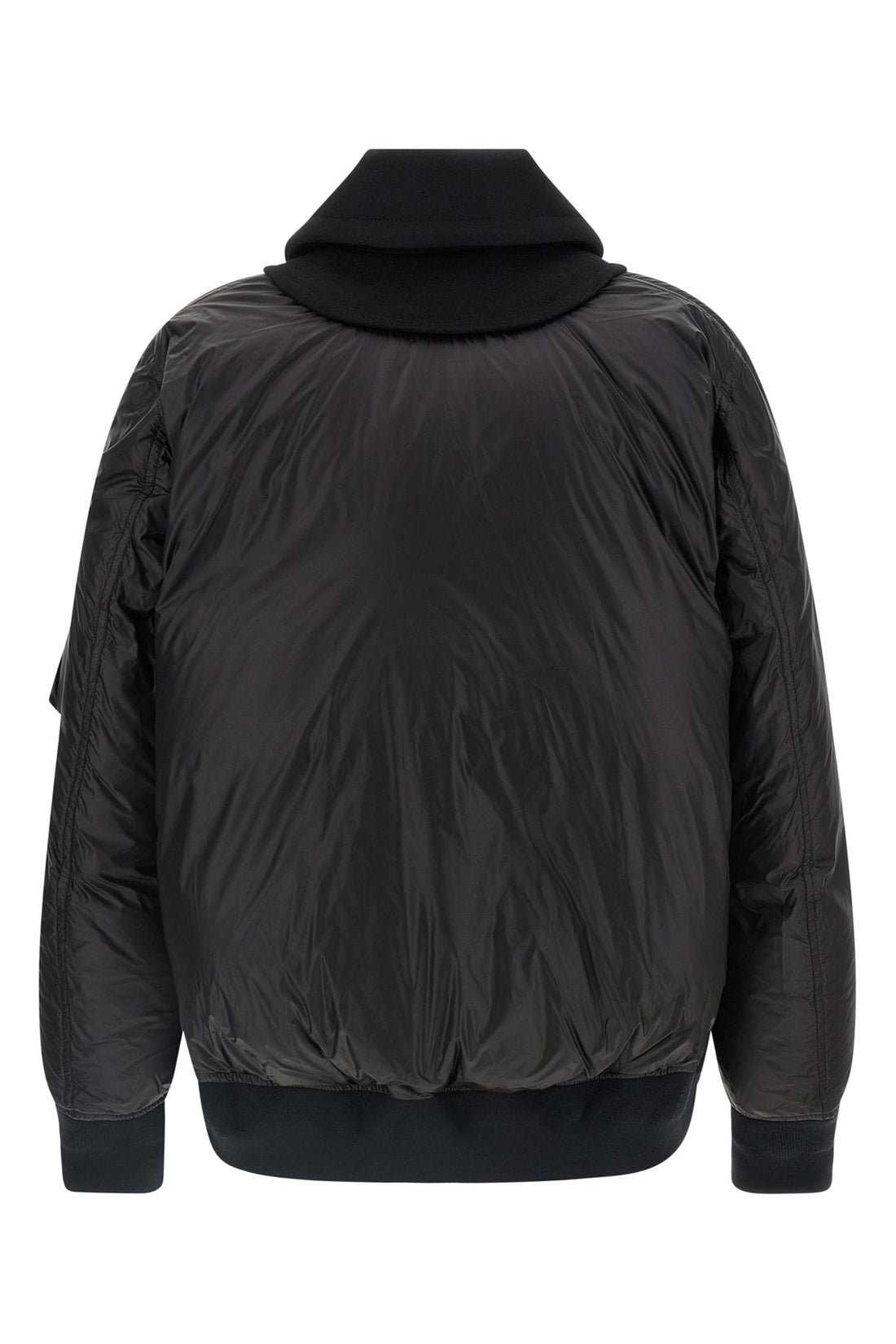 SACAI 2 padded nylon bomber jacket