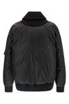 padded nylon bomber jacket