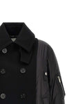 padded nylon bomber jacket