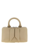 the the attico friday mini handbag defines a geometric and structured silhouet