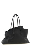 la passeggiata medium shoulder bag in grained leather