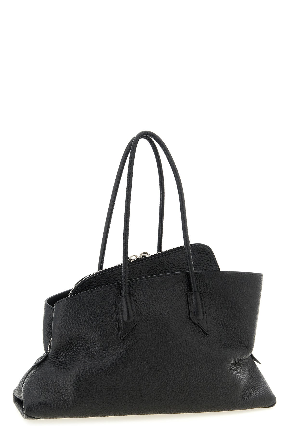 la passeggiata medium shoulder bag in grained leather
