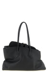 la passeggiata medium shoulder bag in grained leather