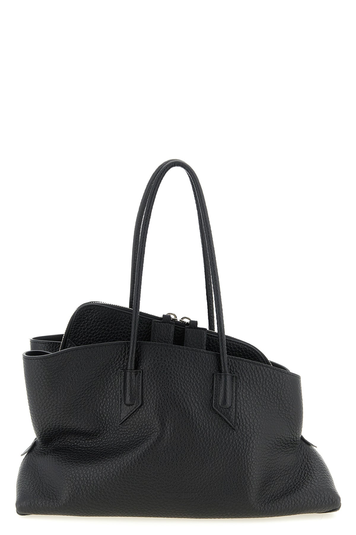 la passeggiata medium shoulder bag in grained leather