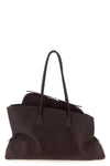 la passeggiata medium shoulder bag in calfskin leather