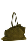 la passeggiata medium shoulder bag in suede