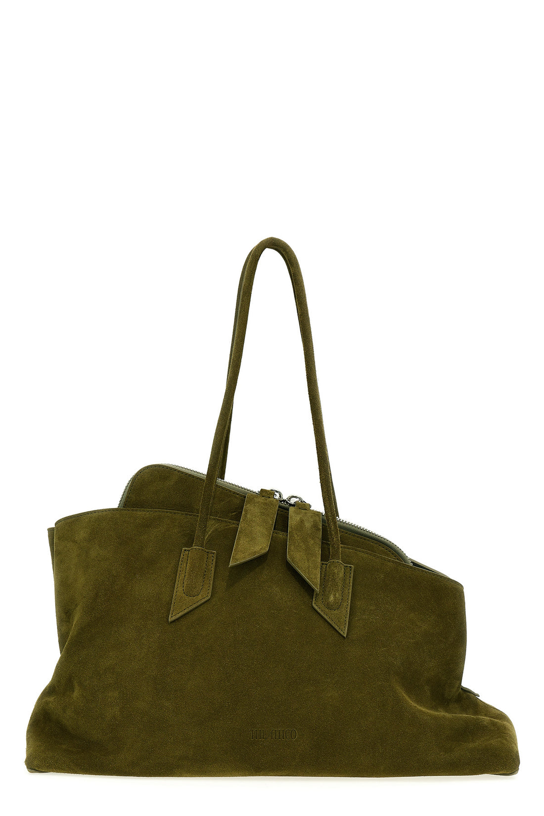 THE ATTICO OS la passeggiata medium shoulder bag in suede